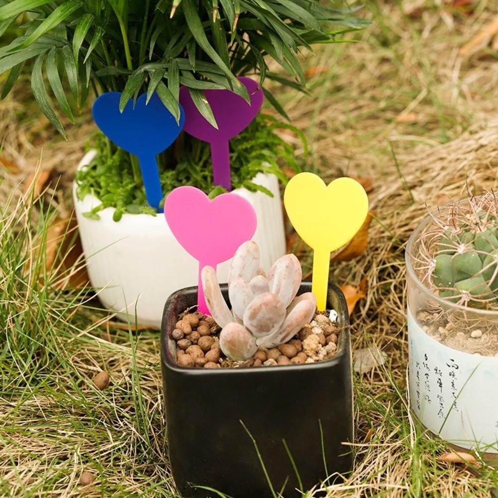 100PCS Reusable Plant Growth Label Waterproof Nursery Markers  DIY Garden Decoration