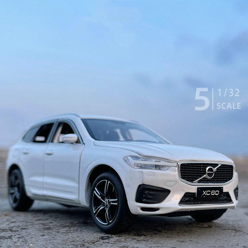 1:32 VOLVOs XC60 XC90 Alloy Car Model Diecast & Toy Vehicles Metal Car Model Sound and Light Simulation Collection Kids Toy Gift