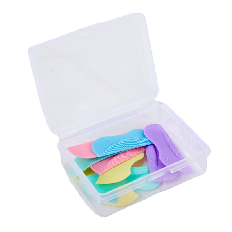 5 Pair Lash Lift Lifting Curlers Curl Silicone Shields Pads Multicolor Reusable