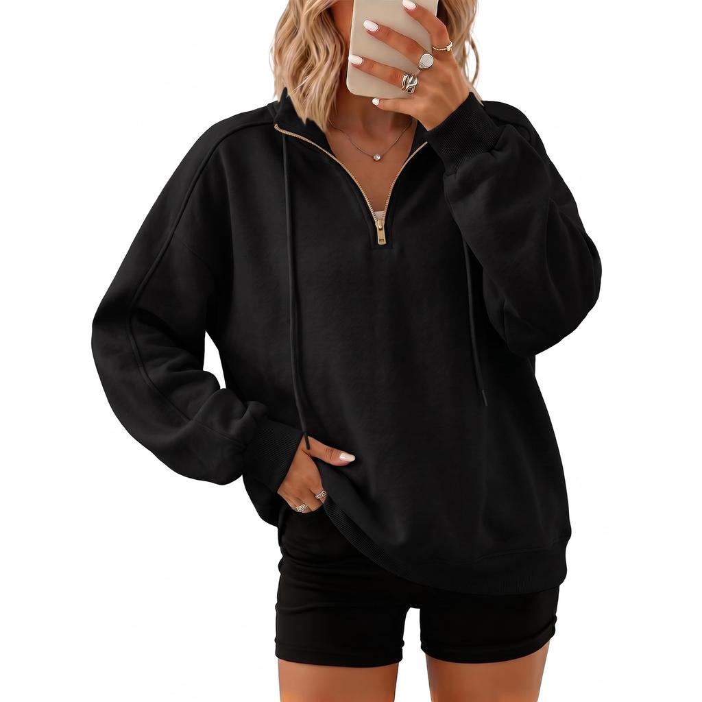 Women's Fashion Casual Long Sleeve Sweatshirt Color