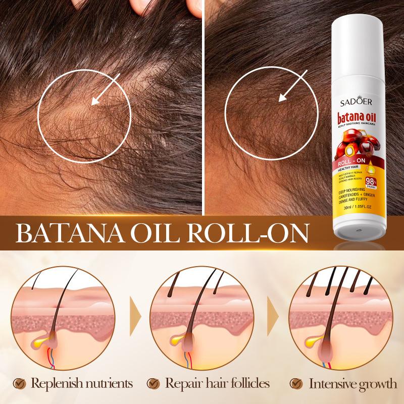 Batana Scalp Soothing Conditioner SADOER Moisturizing Nutrition Hair Care Balls