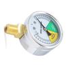 2Inch Pressure Fryer Gauge 0-30PSI Easy Installation Pressure Gauge Pressure Cooker Repair Part Stainless Steel Texture