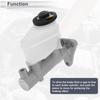 Brake Master Cylinder for Toyota Corolla 1992-2002 Durable Hydraulic Master Cylinder No.4720112800/M39842 with Reservoir 1 Pcs