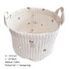 Storage Basket Soft Texture Wide Application Cotton Assorted Cartoon Organizer Box Household Supplies