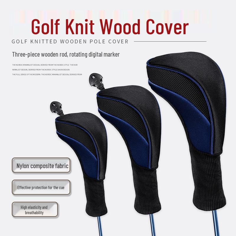Golf Club Headcovers Set for Woods 1, 3, 5 – Premium Protective Covers