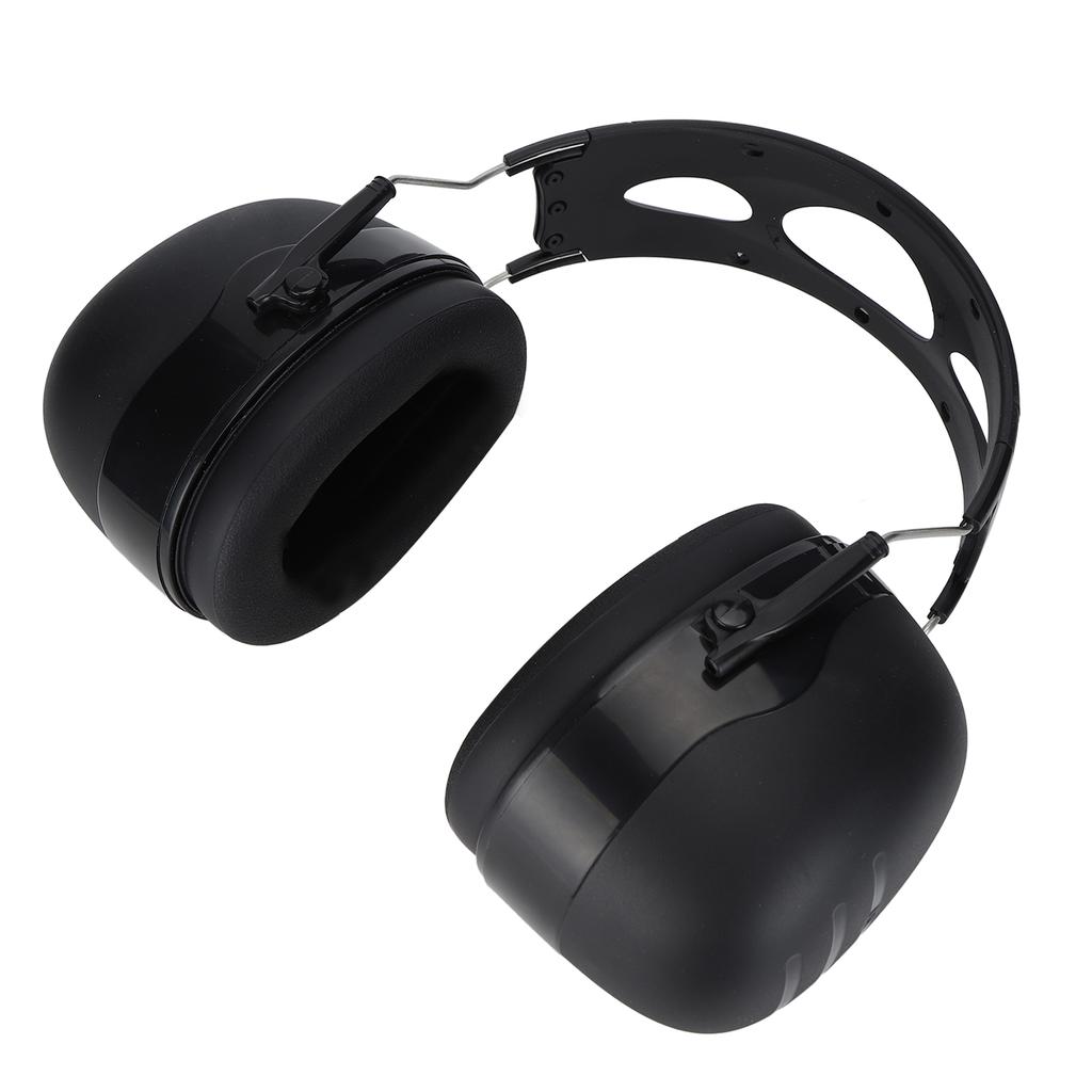 Noise Reduction Earmuffs Hearing Protection Soundproof Earmuffs NRR 37dB for Construction Woodworking Black