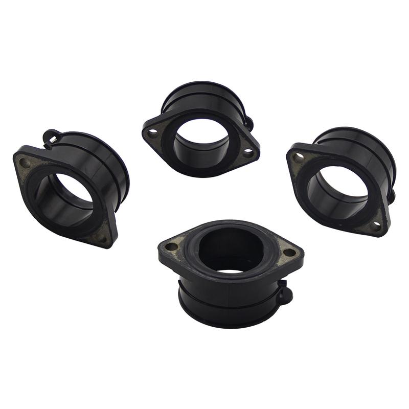 Motorcycle Carburettor Interface Adapter Intake Manifold For Kawasaki GPZ 1100 E ZXT10E F ABS ZRX C ZRT10C OEM:16065-1307 4Pcs