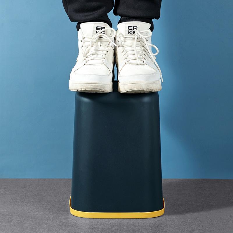 Nordic Style Large Trash Can for Home - Living Room, Bedroom, Kitchen & Bathroom
