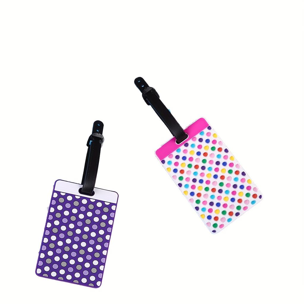 4 st Mjuk Plast Tre-dimensionell Bagagetagg Bagagetagg Enkel Checktagg Flygplansbagagetagg Tagg