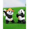 4 Pcs Panda Miniature Decor Items Set for Unique Gift,Home,Living Room,Office,Restaurant Decor,Showpiece,Perfect Valentine Decoration Items