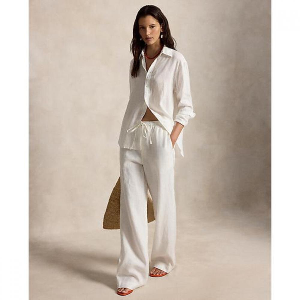 Polo Ralph Lauren Women S Linen drawString pantS Wmpopntndl20408100 XS