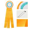 Generous Ribbon Rosette Badge Pin  s Medal Class   Award