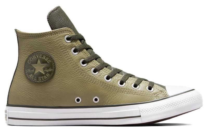 Men's Sneakers Converse Chuck Taylor All Star Leather High 'Mossy Sloth Green'