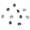 10Pcs Kms221Gplfs Flat Head Small Tortoise Touch Side Button Switch Patch 4 Feet Mobile Phone Camera Touch Button