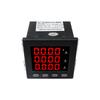 96*96*78MM Single/Three Phase Ammeter Panel Meter Digital Display Square Ampere With 100A 150A 200A CT