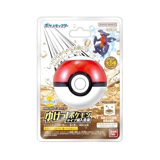 Bandai Bikkura Tamago Yukekko Pokémon Type-Specific Bath Salts Ground Type Recommended Age 3 Years Up