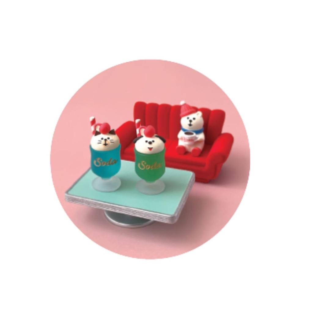 Decore Concomble Liner 115 x 60 x 55mm Santa's Mokémoke Sofa, Approx. (ZCB-29240)