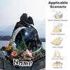 Moom Personalized Text Blanket Gift Customizable Blanket Comfortable for Bedding Nap Seaside Sofa Four Seasons Multipurpose Gifts For Family Or Friend