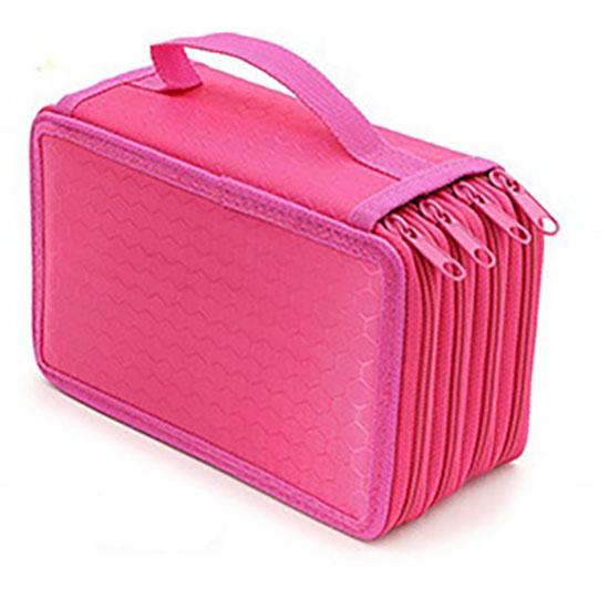 72 Stiftehalter Große Kapazität Federmäppchen Langlebige Stifttasche Tragbare Stifte Tasche mit Griff für Schule Teenager Mädchen Jungen Männer