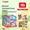 Officially Licensed TOM Cartoon Children's Educational 9-Piece Handmade Thickened Puzzle