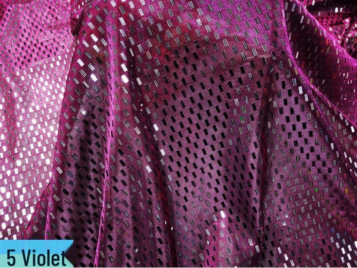 Kationischer Gold- & Silberfaden Stoff Tanzkleid, Hijab-Accessoire, Handtasche