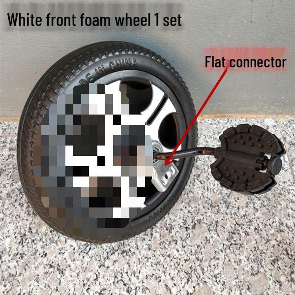 Kinderdreirad mit Schaumstoff- und Vollgummi-Verschleißfesten Rädern.