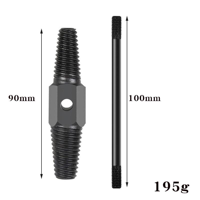 8-Piece Broken Wire & Screw Extractor Tool Set for Stripped Screws and Faucet Valves