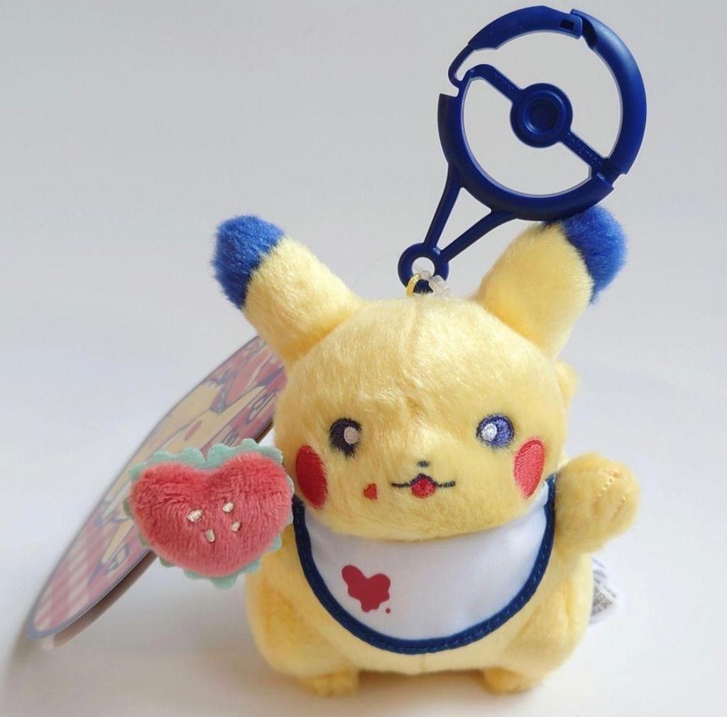Pokemon Center Pikachu Diner Mascot Plush Clip Hamburger 2025