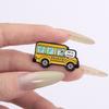 Get In Bestie Struggle Bus Enamel Pin Cute Silly Goose Mental Health Anxiety Brooch Lapel Badge Funny Jewelry Gifts For Friends