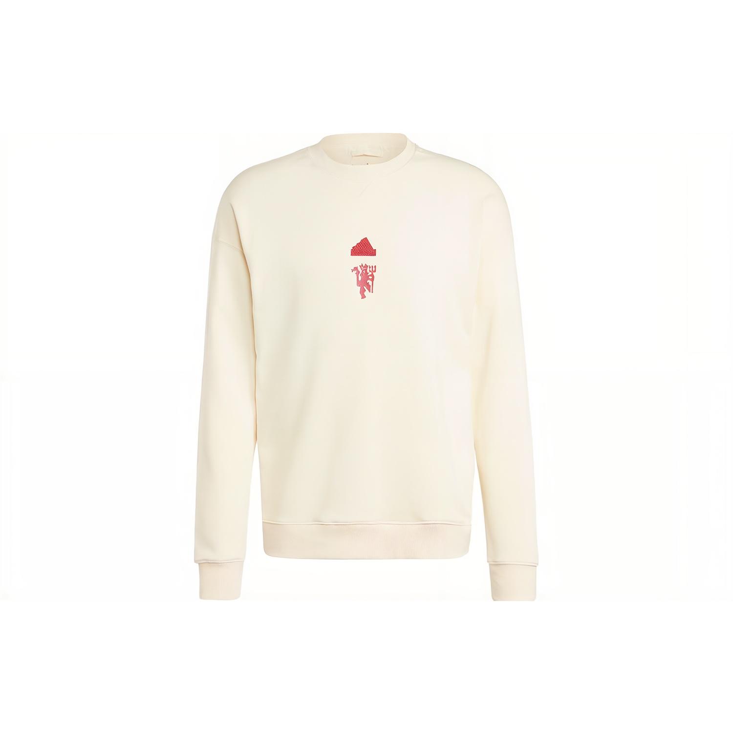 adidas Manchester United LFSTLR Sweatshirts White Men s IA8547 XXL