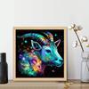 DIY Diamond Painting Curly Antelope Cross Stitch Kit Mosaic Art Diamond Painting Full Circle/Square Diamond Home Decoration