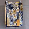 Autumn/Winter Warm Scarf 185*65cm Tassel Shawl Women's Luxury Print Imitation Cashmere Thick Warps Coldproof Windproof Blanket