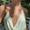 Number Birth Date Women Pendant Necklace Gold Color Color Chain Stainless Steel Pendant Necklace Choker 1993 1996 2000 Collier JewelryTrendy Pendant