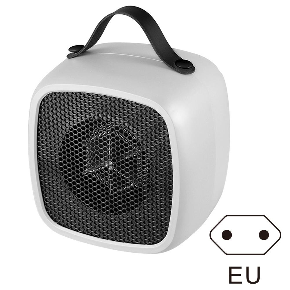 Mini Elektryczny Grzejnik Przestrzenny 500W, Mały Wentylator Grzewczy PTC Ochrona Bezpieczeństwa Przed Oparzeniem do Biura Sypialni Pod Biurko 110V/220V