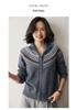 Fair Isle Jacquard Women's Color Block Cashmere Cardigan - 2025 Autumn/Winter Lapel Zipper Jacket