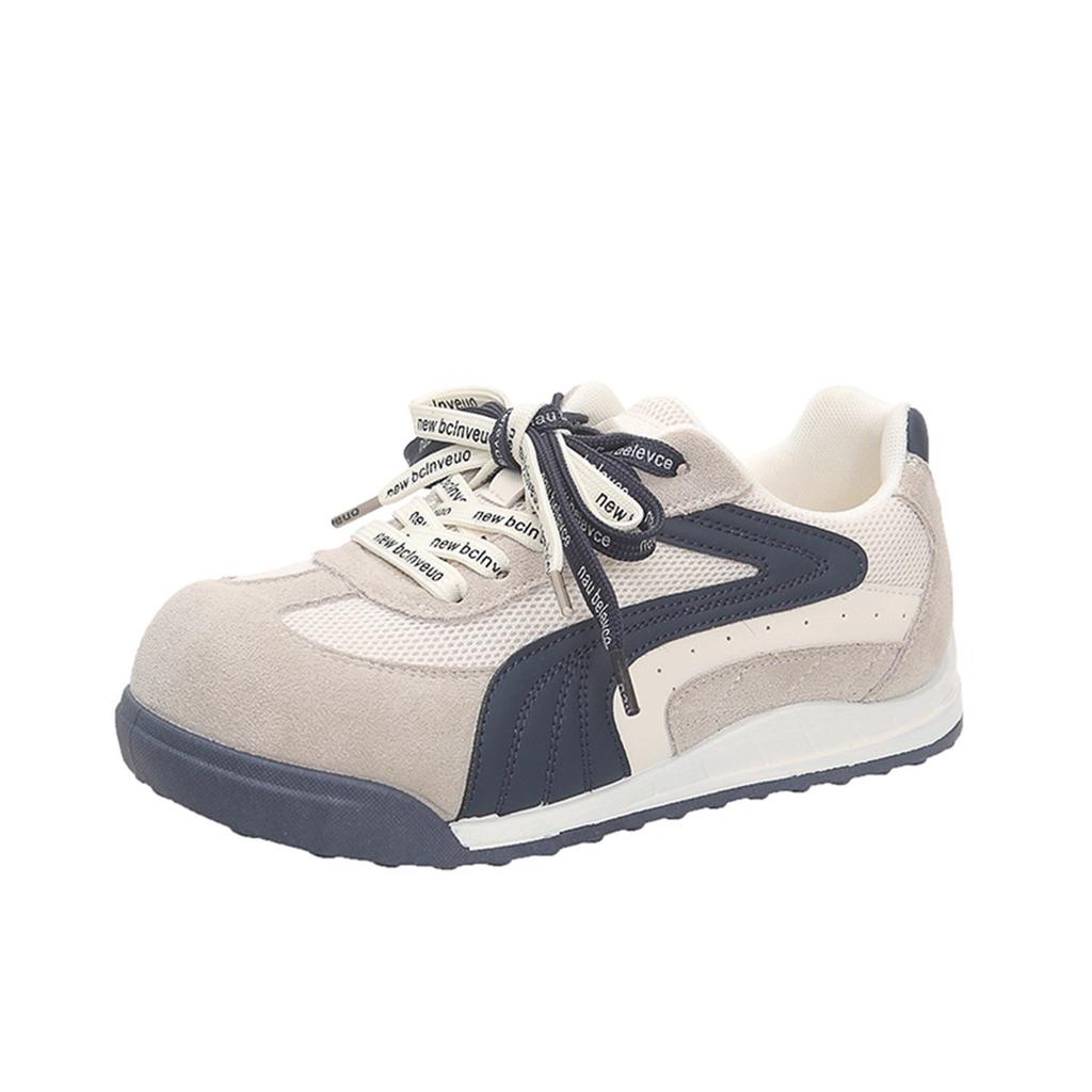 Big head pair of shoelaces bread training shoes autumn new casual non-slip sports shoes
