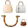 U-förmige Imitation Bambus Griffe Für DIY Taschen Kunststoff Geldbörse Tragetasche Griff Mit Goldener Schnalle Gewebte Tasche Griffe Für Handtaschen Neu