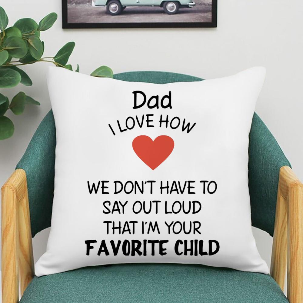 Наволочка на День отца наволочка для подушки в комнату отца мягкая наволочка для украшения спальни вечеринки подарков на новоселье и день рождения M 1353₽