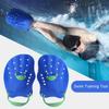 Flexible Swimming Training Paddles Adjustable Finger Webbed Paddle  Swimming Training