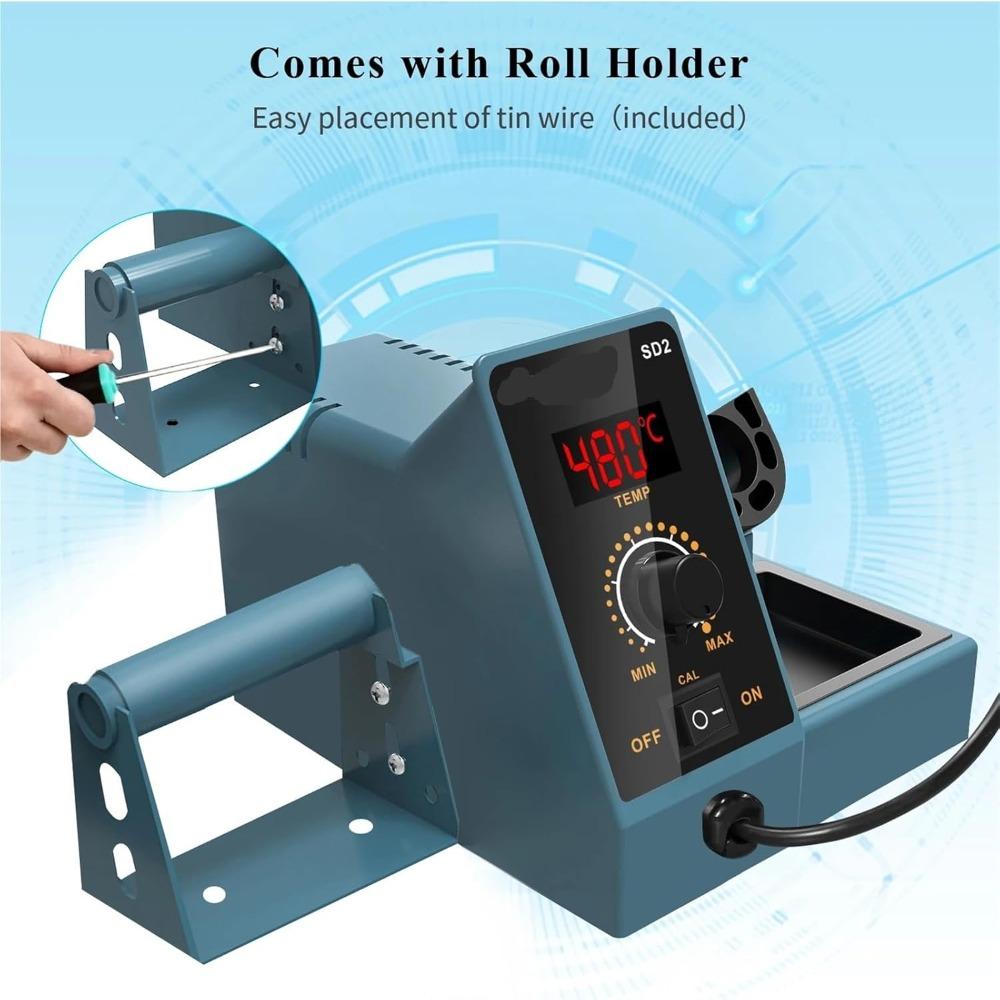 60W Soldering Station Professional Welding Rework Station Temperature Control Soldering Iron Set Cellphone Repair Tool