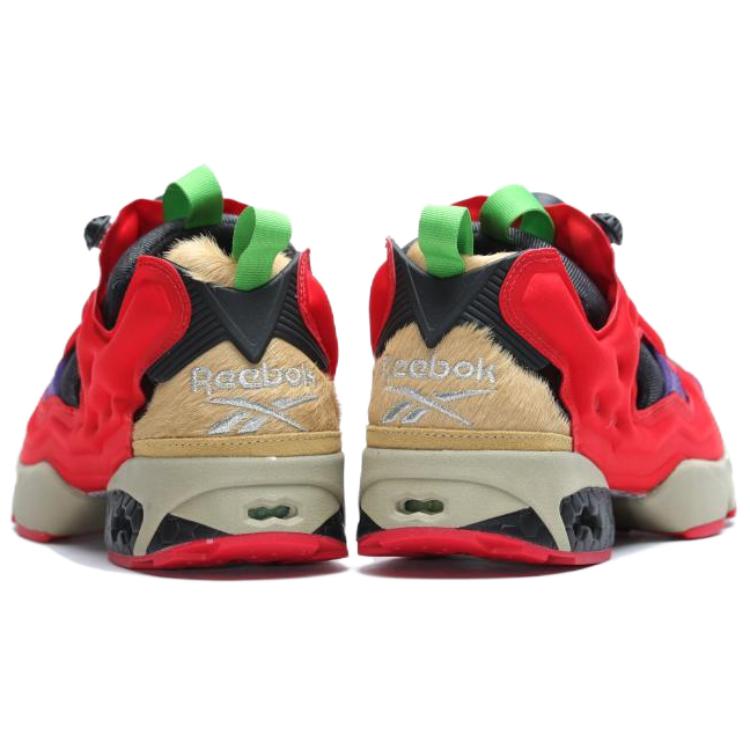 Reebok Teenage Mutant Ninja Turtles X InstaPump Fury OG Villains Pack - Bebop Unisex Sneakers Red Smokey-Acid Scarlet AR1446