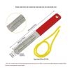 Dual-Sided Fishing Hook File - Hook Tip Sharpener for Sea & Fly Fishing