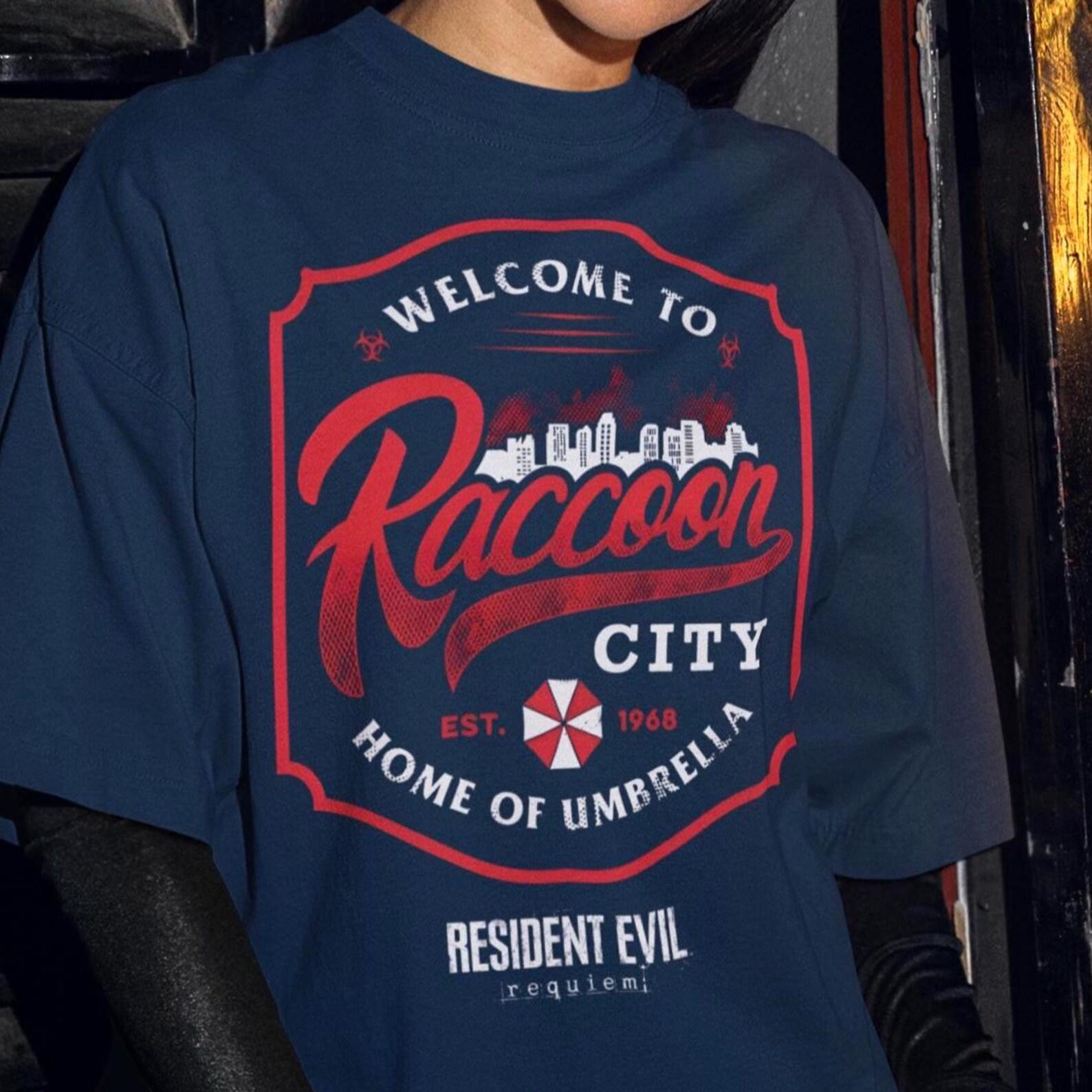 Raccoon City Resident Evil Requiem Shirt - Leon Kennedy,Horror Game Tee,Grace Ashcroft L