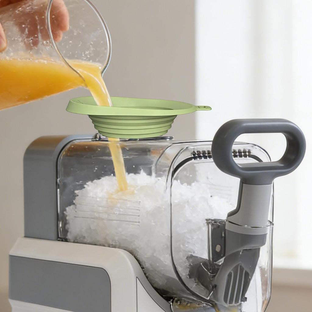Food Funnel Splash Proof Heavy Duty Funnels For Kitchen Use Filling Bottles For Ice Cream Drink Juice Canning Bottle Baking