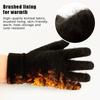 1 Pair Full Fingers Gloves Waterproof Cycling Outdoor Sports Running Motorcycle Ski Touch Screen Fleece For Men Women