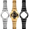 Set modificat de curea și carcasă din oțel inoxidabil Pentru Casio G-SHOCK GA-110 ga100 120 140 Bezel metalic Curea de ceas Kit de modificare braceletă
