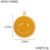 CARLIDANA Fashion Gold Plated Stainless Steel Sea Shell Cross Charms For Jewelry Making Necklace Pendant DIY Accessories