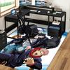1 Stück Anime Cartoon Design Jujutsu Kaisen Charaktere Bürostuhlmatte Rutschfester Teppich Geeignet für Heimdekoration Wohnzimmer Schlafzimmer Spielzimmer Festival Geschenk