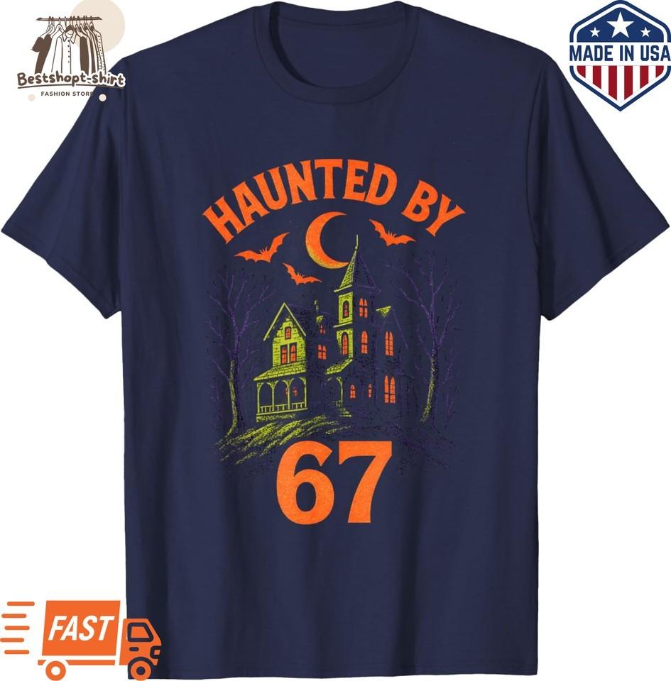 Funny 67 Halloween Costume Brainrot Teacher 6-7 Meme Six Seven T-Shirt Unisex L
