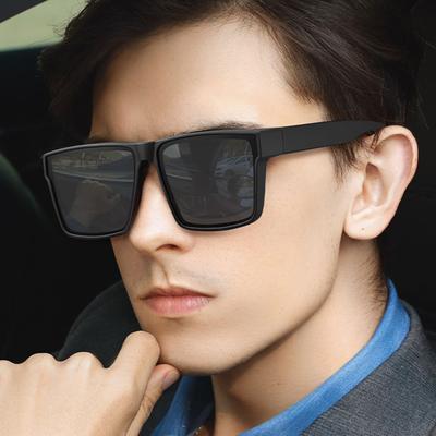 Neue Mode Quadratische Sonnenbrille männlich Herren Rechteck Designer Luxus Sonnenbrille Klassisch Vintage Outdoor Rechteckige Sonnenbrille